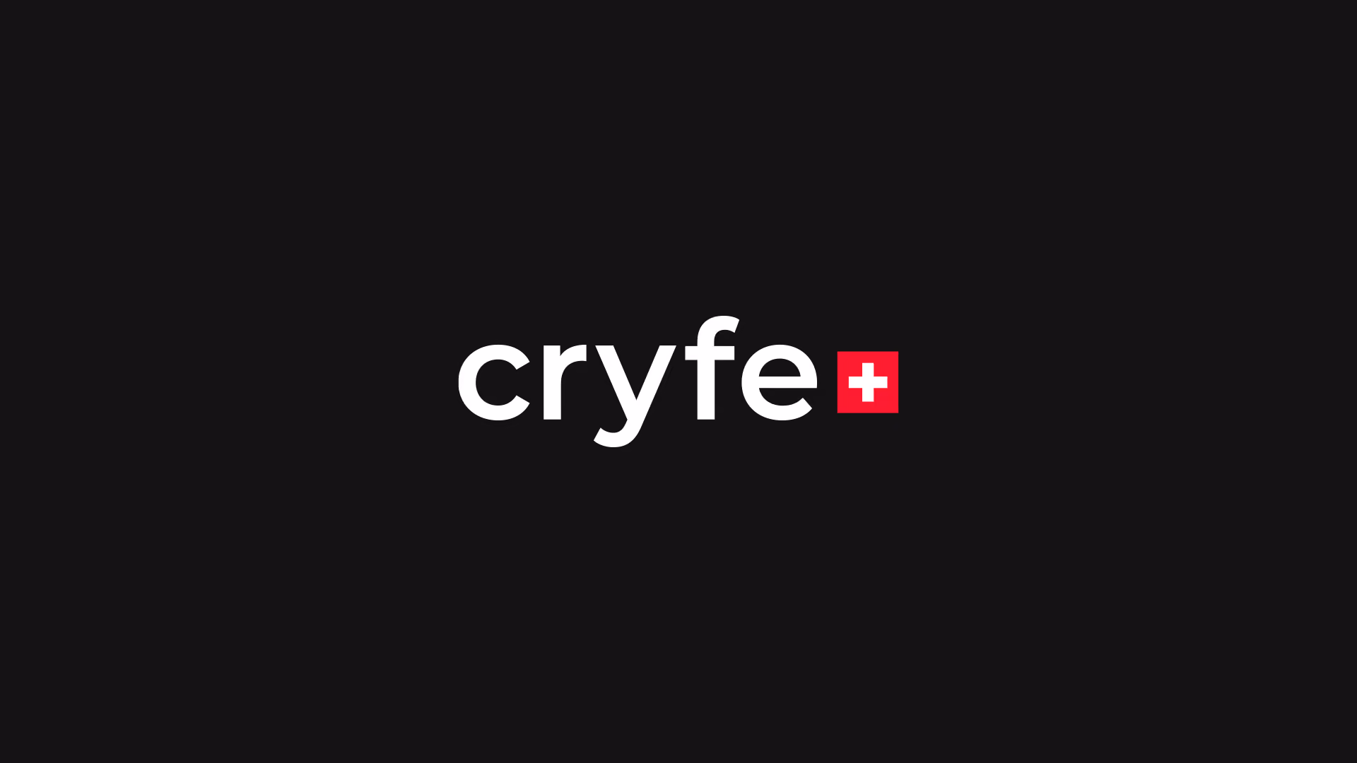 Logo de Cryfe accompagné du drapeau Suisse